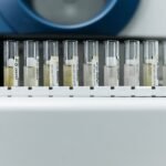 Laboratuvarda test örneği
